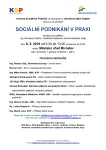 Pozvánka Miroslav